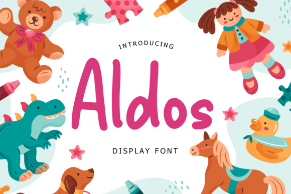Aldos: A Sweet Handwritten Font