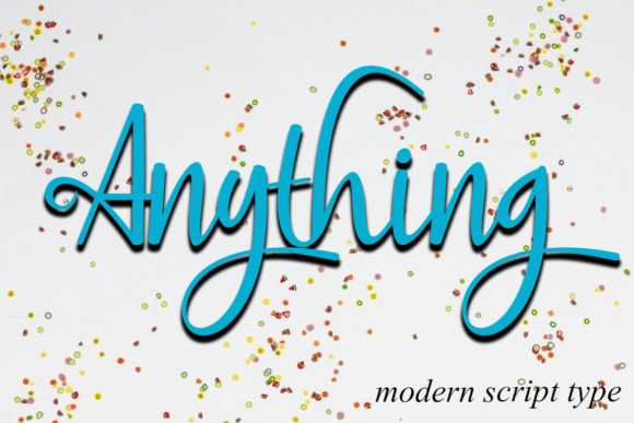 Anything: A Font for Elegant Web Design