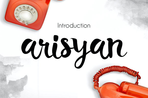 Arisyan: A Handwritten Font for Elegant Design