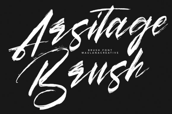 Arsitage Brush: A Flowing Script for Creative Campaigns