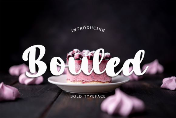 Bouled: A Flowing Script Font