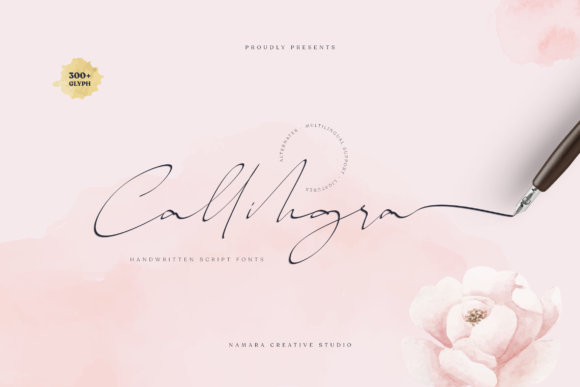 Callihgra: A Flowing Script for Creative Campaigns
