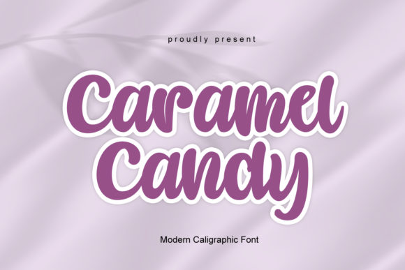 Caramel Candy Font for Business