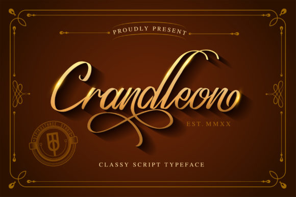 Crandleon: A Flowing Script for Creative Campaigns
