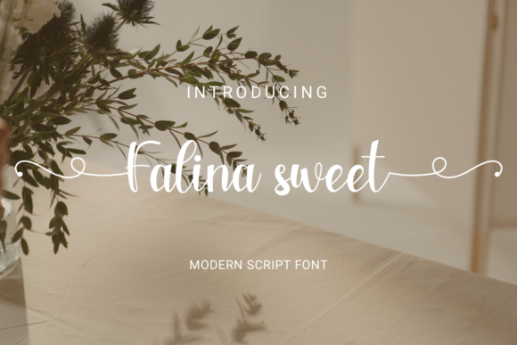 Falina Sweet: A Delicate Script for Creative Projects