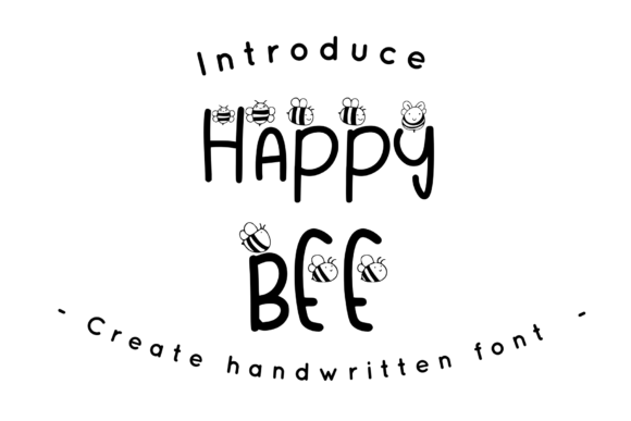 Happy Bee Font for Business Branding