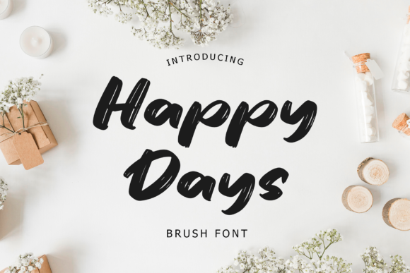 Happy Days Font Review