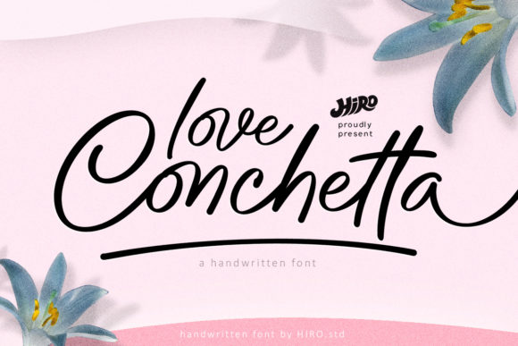 Love Conchetta: A Font for Polished Branding