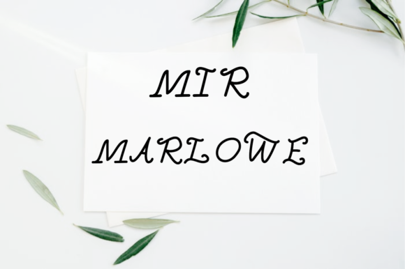 Mir Marlowe Font for Business