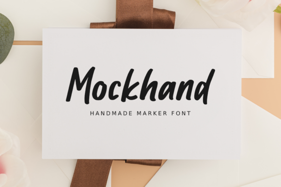 Mockhand: A Handwritten Font for Editorial Design