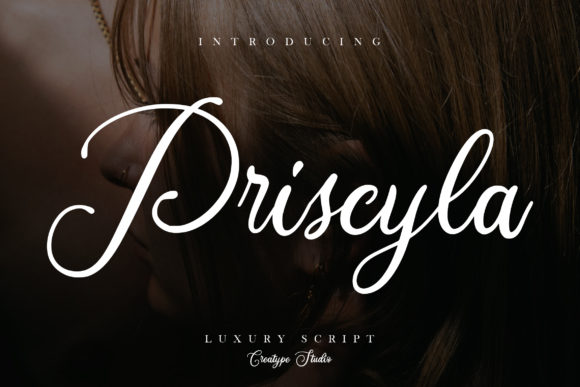 Priscyla: A Flowing Script Font for Web Design