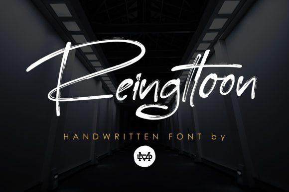 Reingttoon: A Flowing Script Font