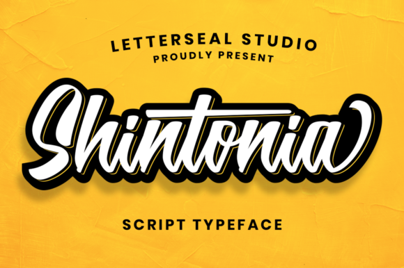 Shintonia: A Handwritten Font for Elegant Design