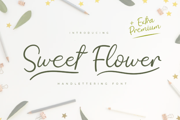 Sweet Flower: A Font for Elegant Branding
