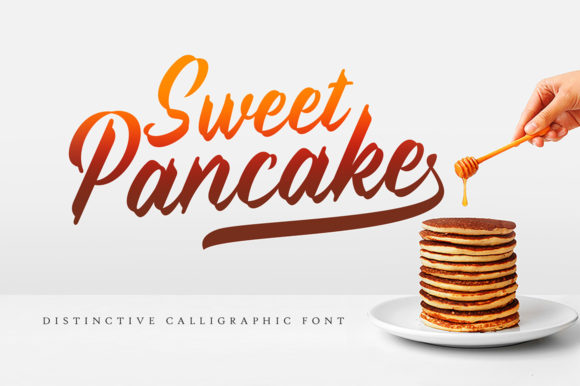 Sweet Pancake: A Script Font for Creative Projects