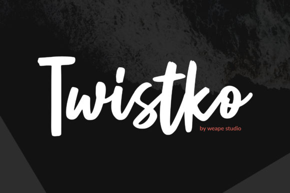 Twistko: A Handwritten Font for Creative Expression