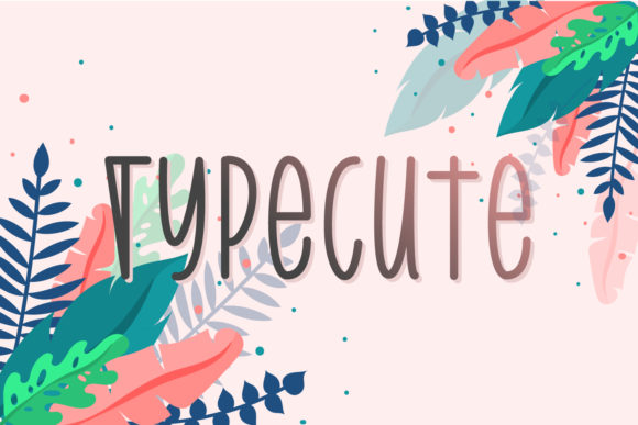 TypeCute: A Sweet Script Font