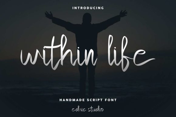 Within Life: A Flowing Font for Creative Projects